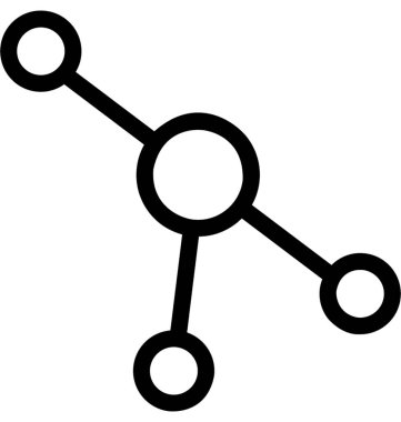 Paylaşım vektör satırı simgesi
