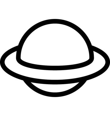 Yörünge vektör satırı simgesi