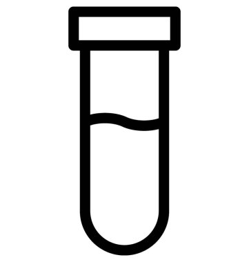 Tüp vektör satırı simgesi