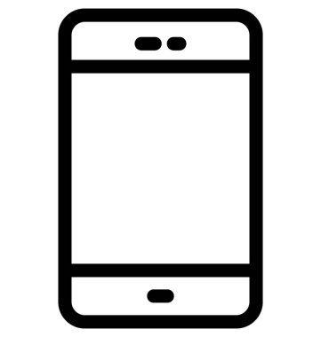 IPAD vektör satırı simgesi