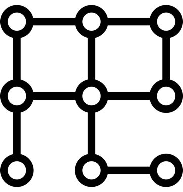 Ursa Major vektör satırı simgesi