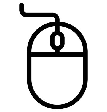 Fare vektör satırı simgesi