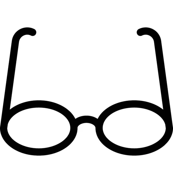 Gafas Vector Line Icono — Archivo Imágenes Vectoriales