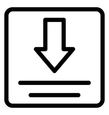 vektör çizgisi simgesi indir