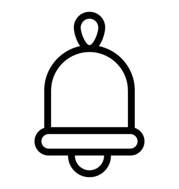 Bell vektör satırı simgesi