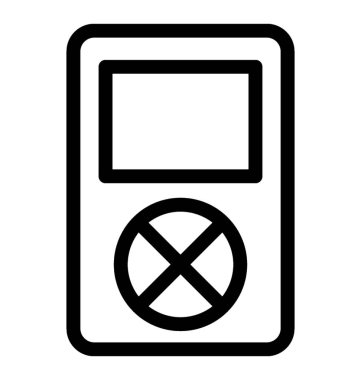 IPod vektör satırı simgesi