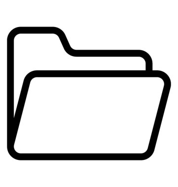 dizin vektör satırı simgesi