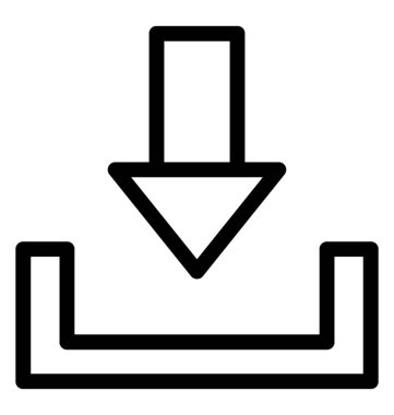 vektör çizgisi simgesi indir