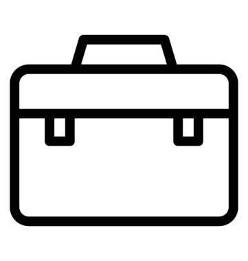 Evrak Çantası'nı vektör satırı simgesi