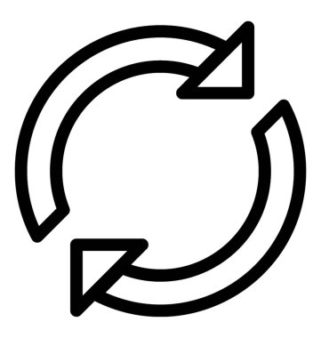 Eşitleme vektör satırı simgesi