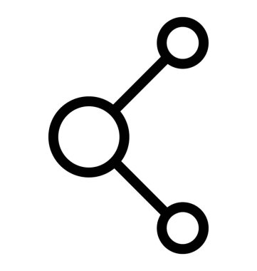 Atom vektör satırı simgesi