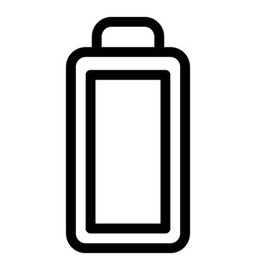 pil vektör çizgisi simgesi