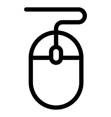 Fare vektör satırı simgesi