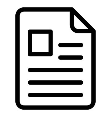 Uygulama vektör satırı simgesi