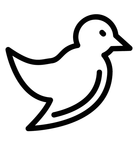 Значок Птичьего Вектора — стоковый вектор