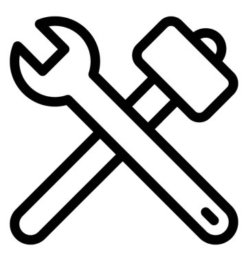 Tercihler vektör satırı simgesi