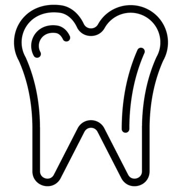 Diş vektör satırı simgesi