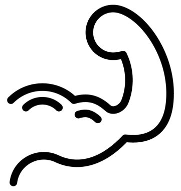 Kas vektör satırı simgesi