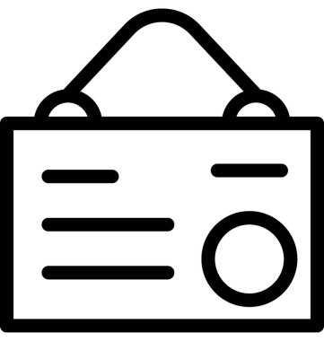 İlk yardım vektör satırı simgesi