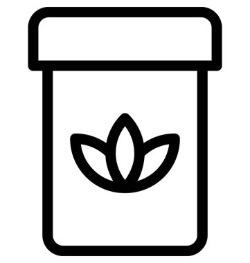 Tıp vektör satırı simgesi 