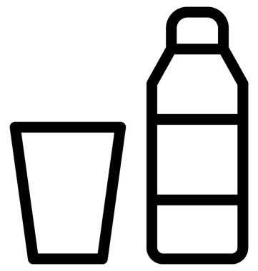 su vektör çizgisi simgesi