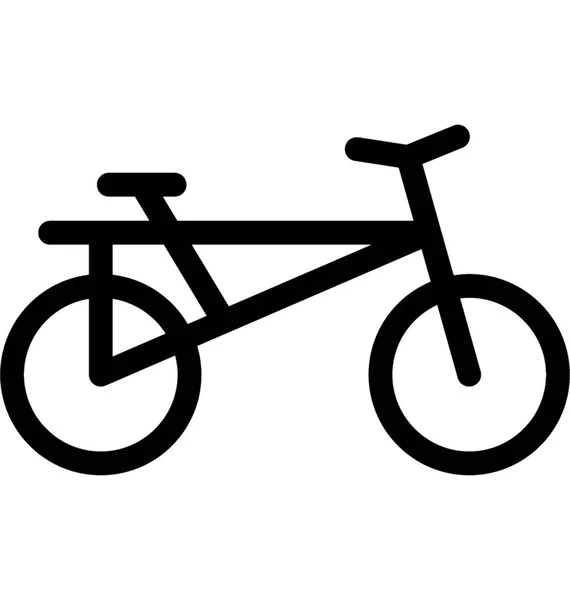 Icône Ligne Vecteur Cycle — Image vectorielle