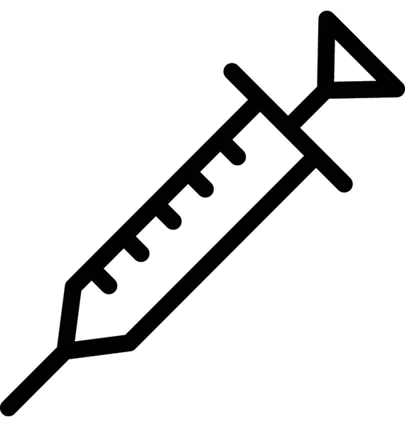 Pictogram Van Injectielijn — Stockvector