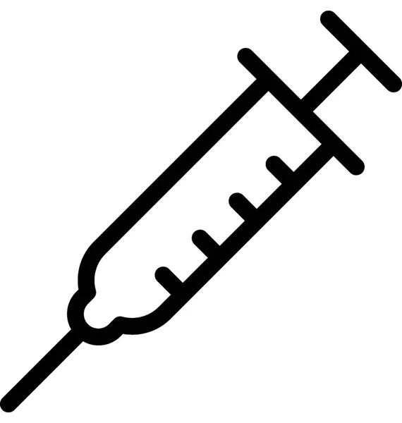 Pictogram Van Injectielijn — Stockvector