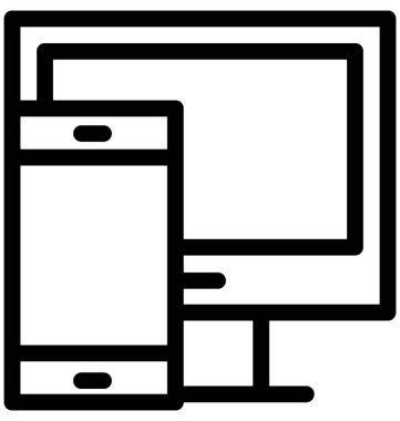 Duyarlı vektör satırı simgesi