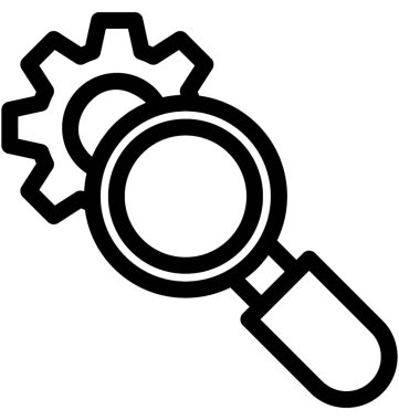 En iyi duruma getirme vektör satırı simgesi