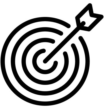 Hedef vektör satırı simgesi