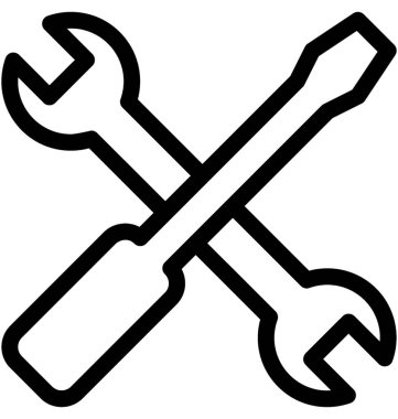 Tercihler vektör satırı simgesi