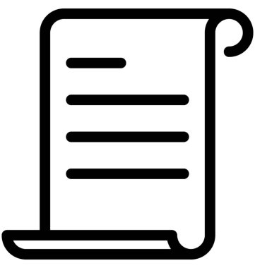 Sözleşme vektör satırı simgesi