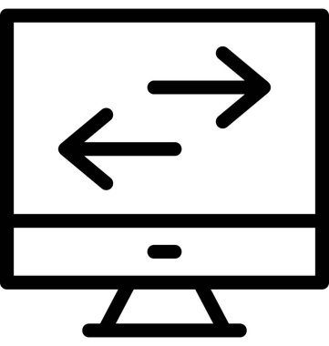 Oklar vektör satırı simgesi paylaşmak