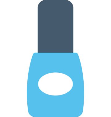 Losyon düz vektör simgesi