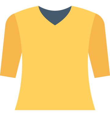 Jumper'ı düz vektör simgesi