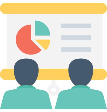 analitik düz vektör simgesi 