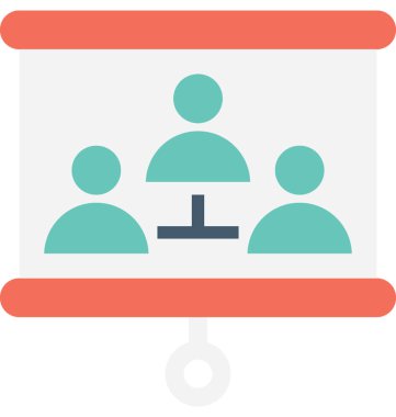 hiyerarşi düz vektör simgesi