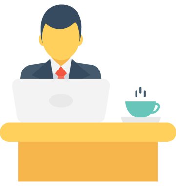 Kamu hoparlör düz vektör simgesi