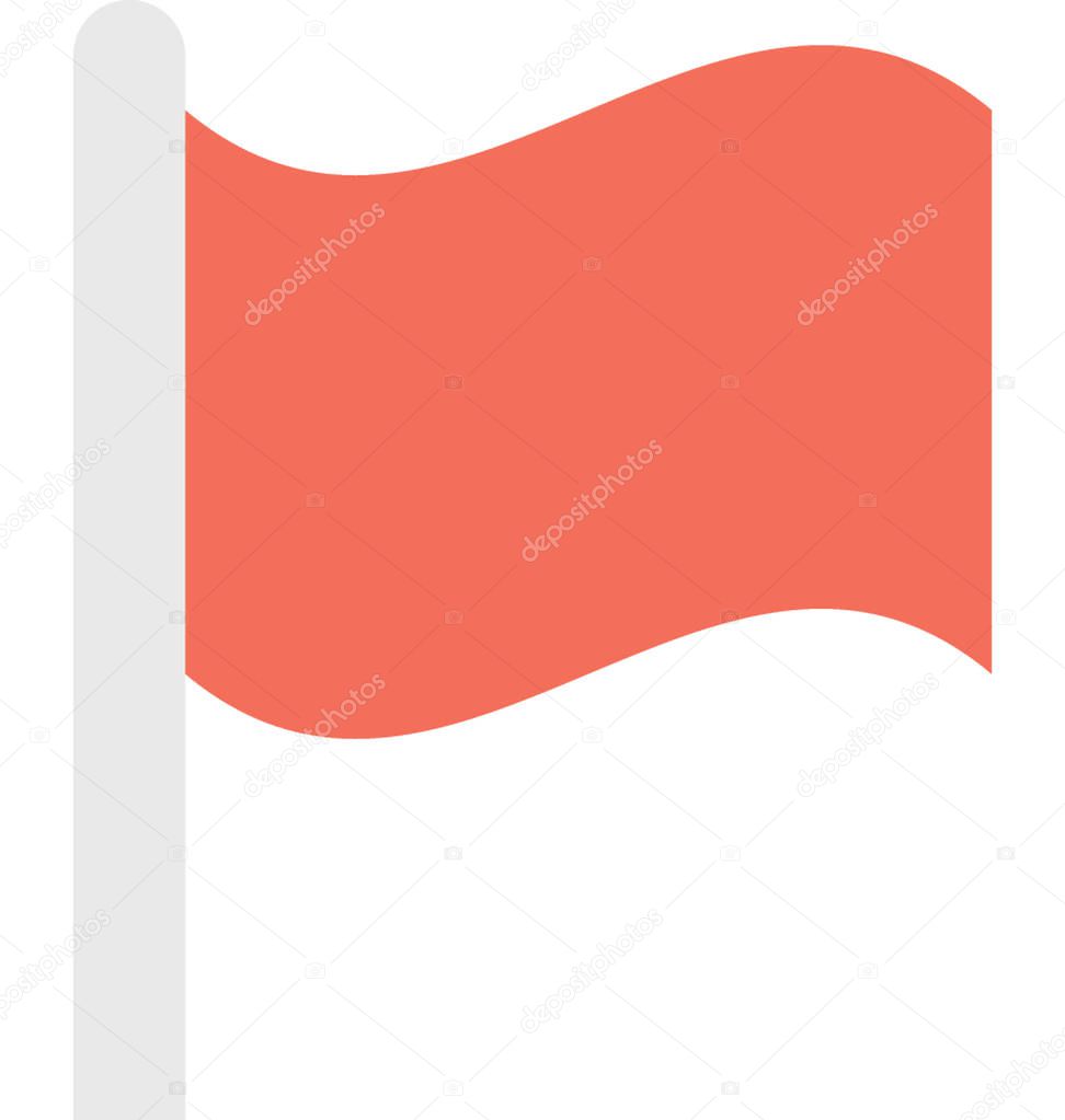 Flag Flat Vector Icon