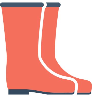 Takunya düz vektör simgesi 