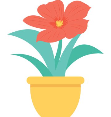 bitkisel düz vektör simgesi 