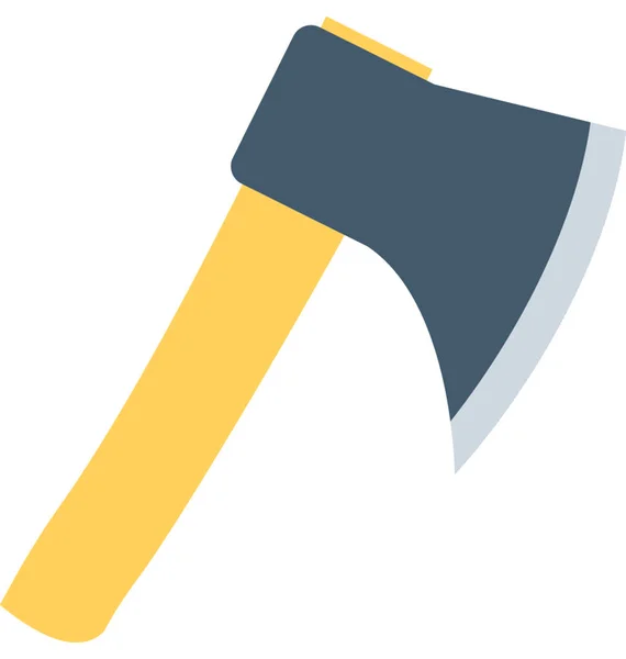 Axe Lapos Vector Icon — Stock Vector