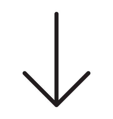 Satırı vektör simgesi İndiriyor