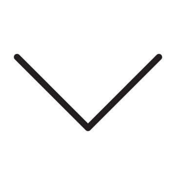 Ok çizgisi vektör simgesi