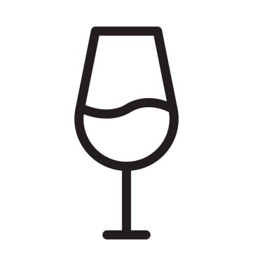 Kokteyl satırı vektör simgesi