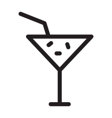 Suyu satırı vektör simgesi