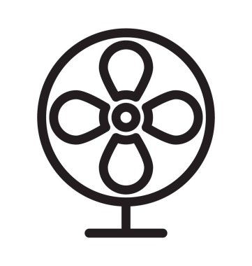 Ayaklı Fan vektör anahat simgesini 