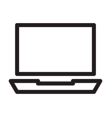 Defter vektör anahat simgesini