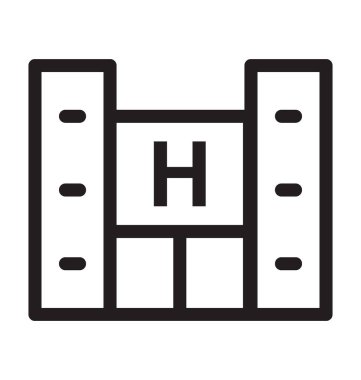 Hotel Vector anahat simgesini